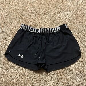 Under Armour Women's Black Athletic Shorts